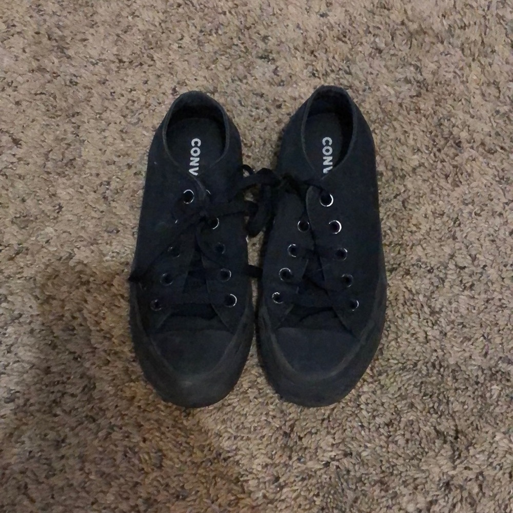 Kids Black Convers